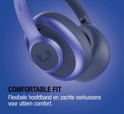Fresh 'n Rebel Clam Blaze 2 – Draadloze Bluetooth Koptelefoon – 80 uur Speelduur – Inclusief App - Met volume wiel - True Blue — thumbnail 11