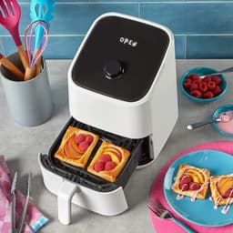 SCH® Mini airfryer - Airfryer - Airfryer klein - Wit - 22cm x 28cm x 27cm — thumbnail 3