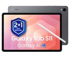 Samsung Galaxy Tab S11 - 128GB - Gray + 1 jaar extra garantie
