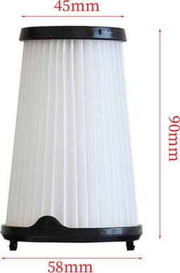 Geschikt Voor AEG CX7 - Stofzuiger Filter - 6 stuks - Geschikt Voor Electrolux Ergorapido stofzuigers - Wasbaar - Stofzuiger Filter - HEPA filter - hoge kwaliteit — thumbnail 3