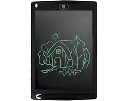 Vitdipy - TekenTablet - 12 Inch Elektronische LCD TekenTablet - Tekenbord kinderen - Schrijftablet - Grafische tablet kinderen - Zwart