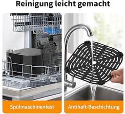 Digitale Heteluchtfriteuse 5,7L met Touch Display en 8 Voorinstellingen — thumbnail 4