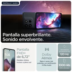 Smartphone Motorola g56 5G 6,72" 8 GB RAM 256 GB Grijs — thumbnail 11