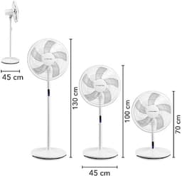 Design Standaard Ventilator met 8 Snelheden en Afstandsbediening — thumbnail 3
