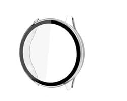 Strap-it PC Beschermhoes met Gehard Glas (Transparant) – Sterke case met geïntegreerde screenprotector – volledige bescherming – geschikt voor Garmin Vivomove Trend