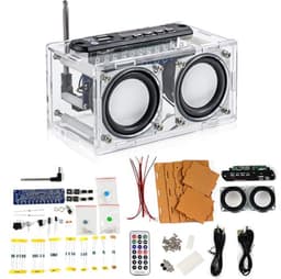 Mini Versterker Bouwpakket - DIY Radio met Bluetooth en LCD scherm — thumbnail 1