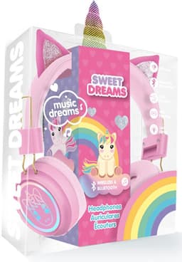 Sweet Dreams Unicorn - Eenhoorn Roze Draadloze Headset - Pink — thumbnail 1
