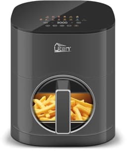 Grote AANDUIDING Airfryer - 6,5 Liter - Gezond Frituren Zonder Vet - Instelbare Temperatuur en Tijd — thumbnail 1