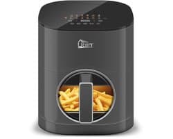 Grote AANDUIDING Airfryer - 6,5 Liter - Gezond Frituren Zonder Vet - Instelbare Temperatuur en Tijd
