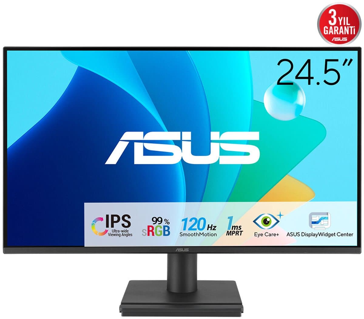 ASUS VA259HGA computer monitor 62,2 cm (24.5") 1920 x 1080 Pixels Full HD LCD Zwart — afbeelding 1