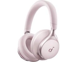soundcore by Anker Space One Draadloze Over-ear Koptelefoon Roze - Headphones - Active Noise Cancelling, Multipoint Connection, 55 uur accuduur, Bluetooth 5.3, LDAC, Hi-Res Certified — thumbnail 1
