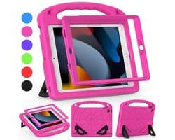 Kinderhoesje voor iPad 9e/8e/7e generatie met schermbeschermer en kickstand - Schokbestendig en lichtgewicht