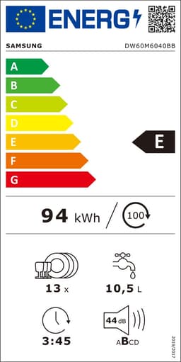 Samsung DW60M6040BB - Express Wash - Inbouw vaatwasser — thumbnail 3