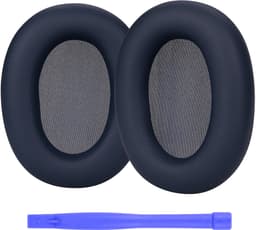 Vervangende Oorkussens voor Sony WH-1000XM6 Noise Cancelling Hoofdtelefoon van MMOBIEL - Memory Foam en Protein PU Koptelefoon Oorkussens - Noise Isolation Earpads – Blauw — thumbnail 1