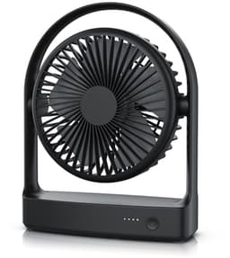 Draadloze USB Tafelventilator - Compact, Stil en Oplaadbaar — thumbnail 5