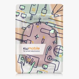 kwmobile hoes geschikt voor Anker Soundcore Q20i - 20 x 16 cm - Beschermhoes voor headset in donkerroze - Van neopreen — thumbnail 4