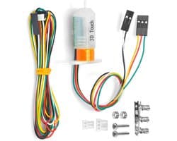 JeiibrZui Auto-Nivelleringssensor - 3D Touch-Bednivelleringssensor - Hall-Effectregeling Nauwkeurige Afstelling - 1 Stuk - Voor Ender 3 CR10 Wit