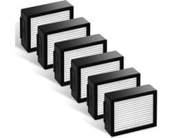 6 Stuks HEPA filter geschikt voor iRobot Roomba E en I series - i2 - i3 i3+ - i4 i4+ - i6 i6+ - i7 i7+ - i7plus - i8+ - E5 E6 E7 - Stofzuiger onderdeel - Filter