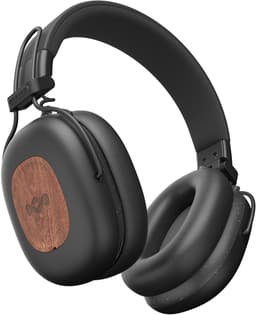 House of Marley Positive Vibration Rebel ANC OverEar Koptelefoon – Bluetooth Hoofdtelefoon - 130 uur Afspeeltijd – Bluetooth 5.4 – Comfortabel Design – Ecofriendly materialen – 40 MM Drivers - Zwart — thumbnail 1