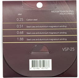 VSP-25 - Vioolsnaren 4/4 - Medium Tension Steel - Viool Snaren — thumbnail 5