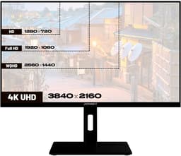 JAPANNEXT Monitor 27" IPS 4K UHD (3840x2160) | JN-IPS2709UHDR — thumbnail 3