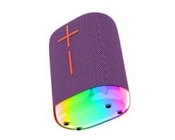 Draagbare Bluetooth 5.3 speaker met RGB-verlichting