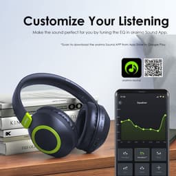 oraimo BoomPop 2S – Draadloze hoofdtelefoon met gebarenbediening, 50 uur speeltijd, HavyBass™, ENC en lage latentie — thumbnail 5