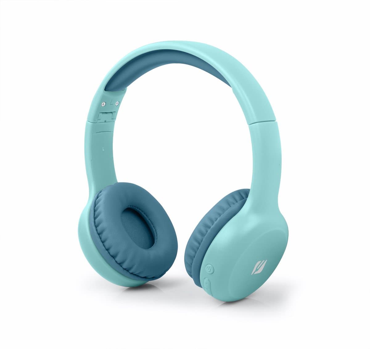 Muse M-215BTB - Draadloze bluetooth stereo hoofdtelefoon voor kinderen, blauw — afbeelding 1
