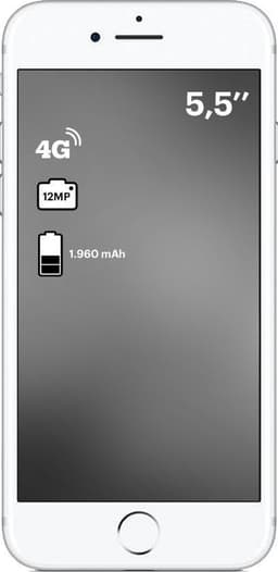 Apple iPhone 7 - 128GB - Zilver — thumbnail 2
