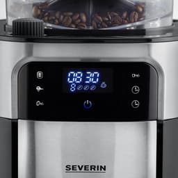 Severin KA 4814 Filter Koffiezetapparaat met bonenmaler - Hoogwaardige thermoskan - Extra stille werking - Zwart / Rvs — thumbnail 5
