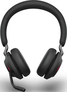 Jabra Evolve2 65 UC Stereo Headset USB-A - UC-gecertificeerd (Zoom, Google Hangout, Avaya, Mitel ...) - Incl. Laadstandaard - Zwart — thumbnail 9