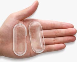 kwmobile Earphones Case for Sony WF-C500 Case - Clear TPU Silicone Earbuds Cover - Transparent — thumbnail 4