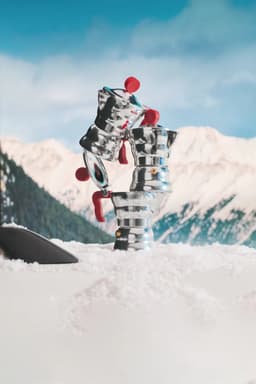 Alessi Moka Percolator - AAM33/1 R - 1 kops - Aluminium - Rood — thumbnail 3