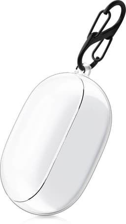 kwmobile Earphones Case for Beats Studio Buds Case - Clear TPU Silicone Earbuds Cover - Transparent — thumbnail 5
