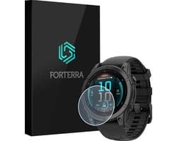 Smartwatch Screenprotector Geschikt voor Garmin Fenix E (47 mm) - Gehard Glas Screen Cover Premium Tempered Glass Protector Geschikt voor Garmin Fenix E