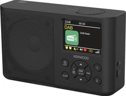 Kenwood CR-M33DAB DAB+ Radio - Interne accu - Zwart — thumbnail 2