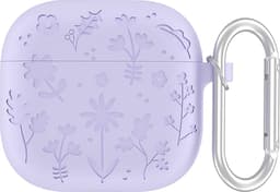YONO Hoesje geschikt voor Airpods 4 - Case - Special Siliconen - Lila — thumbnail 1