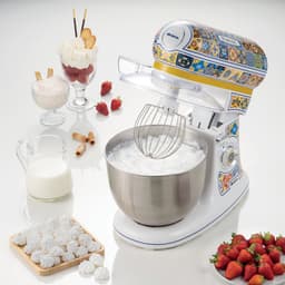 Ariete Positano 1588 - Italiaans design keukenmachine - 5.5 liter - 3 accessoires - 2400 Watt - 7 snelheden — thumbnail 4
