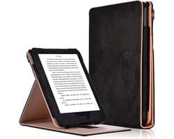 Hoes geschikt voor Kobo Clara HD - E-reader Folio Hoes - Zwart