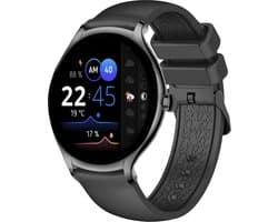 Royal Supplies S8 Smartwatch - Smartwatch Heren - Smartwatch Dames - Smartwatch Kinderen - 2026 model -HD Touchscreen - Horloge - Stappenteller - Saturatiemeter - IOS & Android -Screenprotector-Zwart