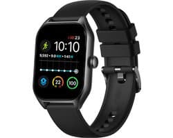 Royal Supplies C50 - Smartwatch- Smartwatch Dames & Heren - Screenprotector - 2026- Bellen- HD Touchscreen - Horloge - Stappenteller - Bloeddrukmeter - Saturatiemeter - IOS & Android - Zwart