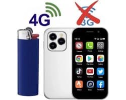 Medj - Mini smartphone- mobiele telefoon- superkleine -klein -4G -Snelste -mini- gsm -android 10