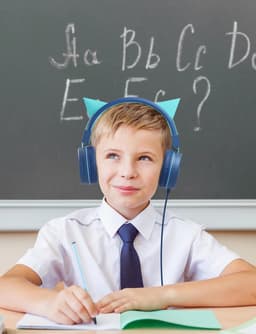 StayPowered Kattenoor Hoofdtelefoon - Ideaal voor Kinderen die van Muziek en Stijl Houden - Comfortabel - Inklapbaar - Verstelbare Hoofdband - Surround Geluid - Geschikt voor Tablets & Laptops - Blauw - Levering Sneller dan Aangegeven! — thumbnail 4