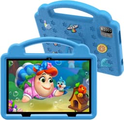 Elementkey Ai-Tab10 MAX - Android 12 Tablet - 192GB Opslag - 6GB Ram Kindvriendelijk, Krachtig - WiFi 6 en IPS-scherm - Stootbestendig - Blauw — thumbnail 3