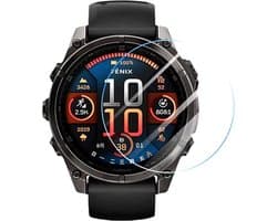Screenprotector geschikt voor Garmin Fenix 8 – 47mm – Gehard glas – Hoge kwaliteit screen protector 47 mm – Tempered Glass 9H – 1 stuks – TechDefend