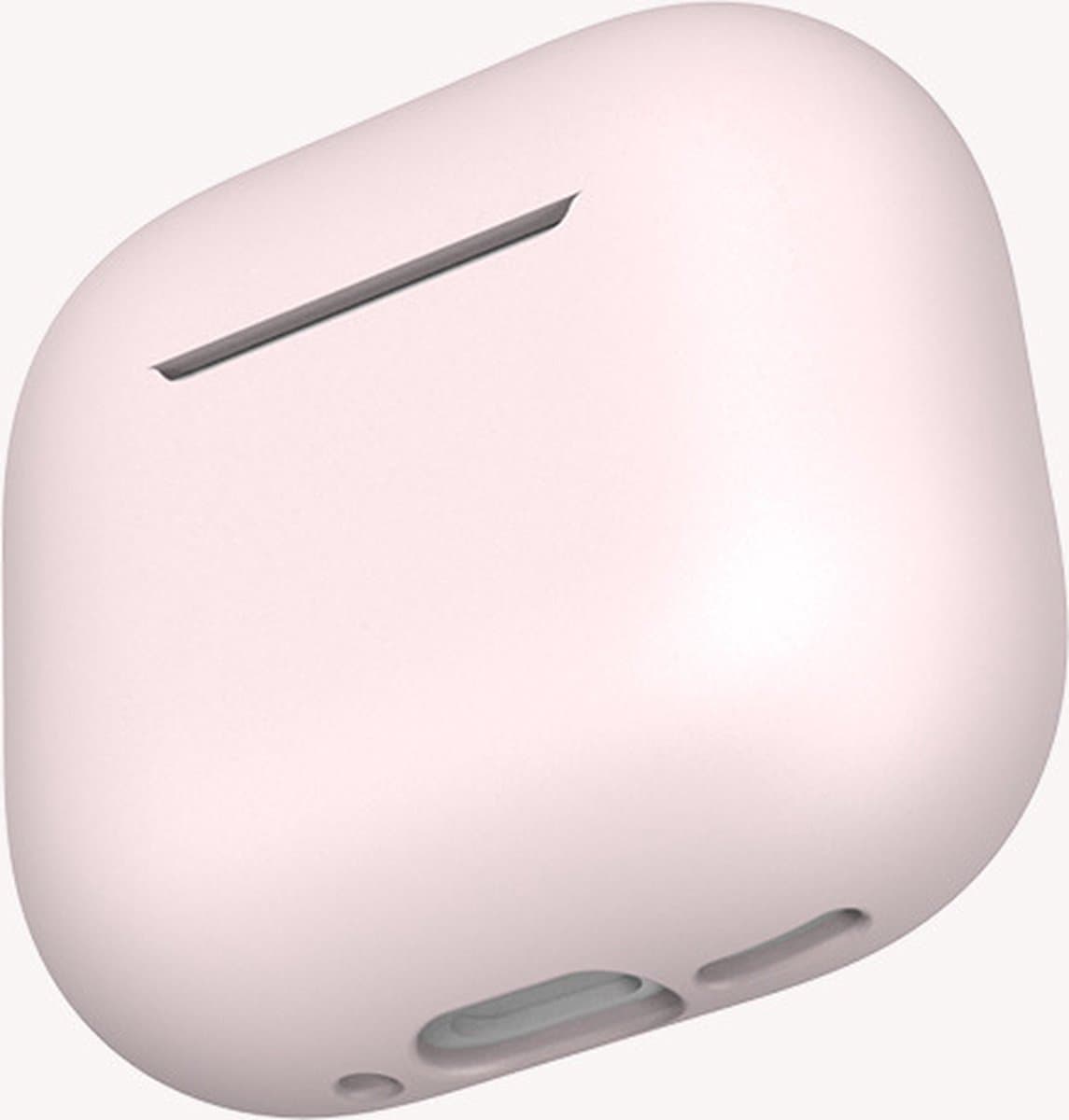 Hoesje in het Roze geschikt voor Apple AirPods 4 - TCH - Beschermhoes - Siliconen - Case - Soft case — afbeelding 1