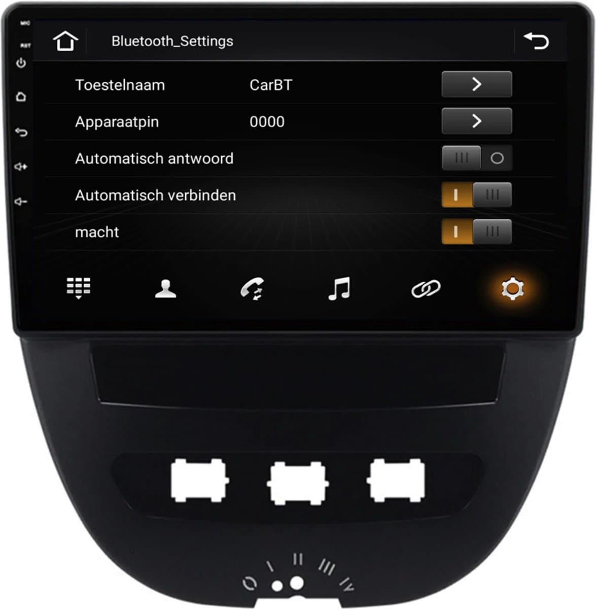 Autoradio geschikt voor Citroën C1 (2005-2014) - Met Apple CarPlay, Android Auto, Navigatie & Radio! — afbeelding 1