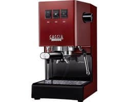 Gaggia Classic E24 - 15bar - 2.1L waterreservoir - Cherry Red