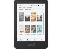 Tolino shine color e-book reader Touchscreen 16 GB Wifi Zwart
