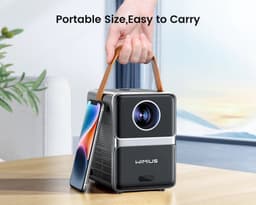 MazrekuHome® - Draagbare Projector - 18000 Lm - 5G WiFi - Bluetooth Theater Projector - Ondersteuning Full HD 1080P Display - Home Cinema projector — thumbnail 2